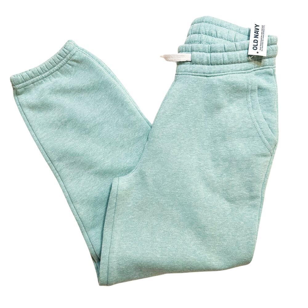 NEW Old Navy Sweatpants sz S (6-7) Light Green Pull on Sweatpants